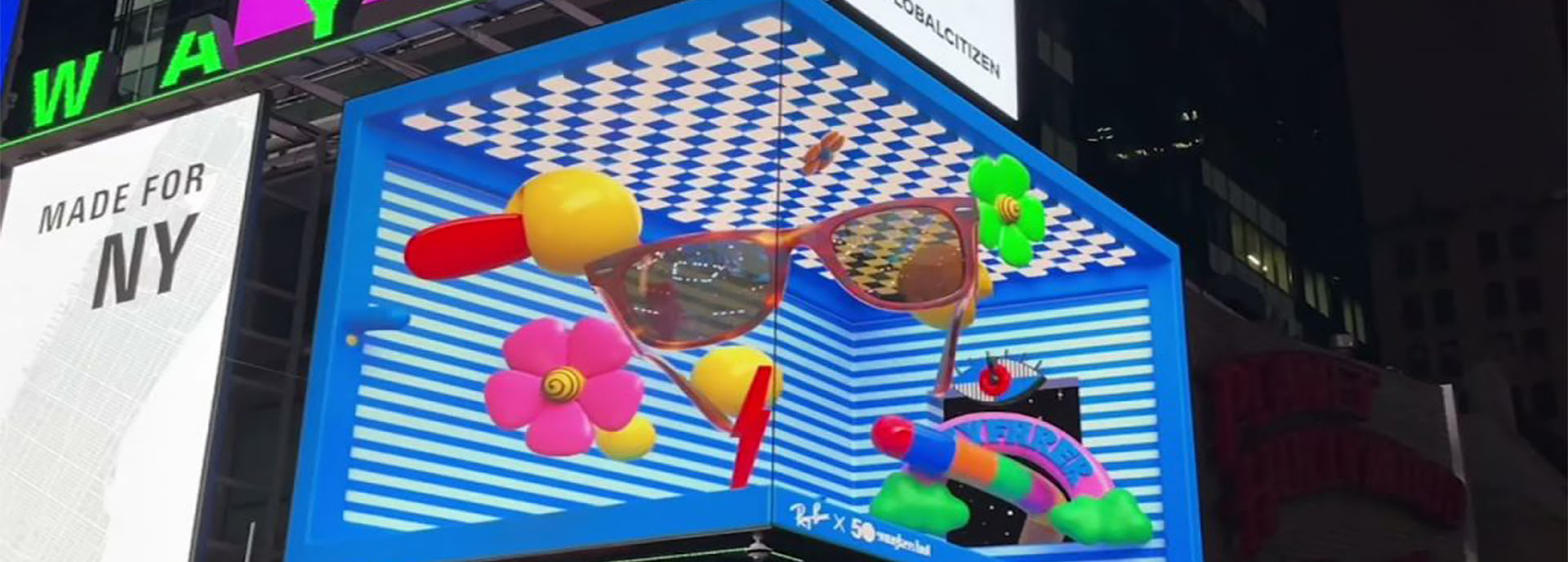 naked eye 3d led display