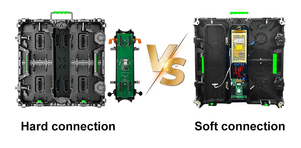 Hard connection vs soft connection