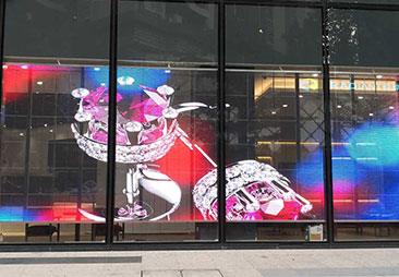 transparent led display