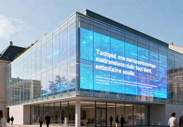 transparent led display